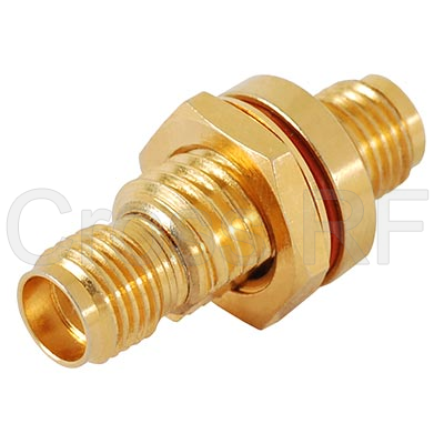 (image for) SMA Female to SMA Bulkhead Female Hermetic Adapter