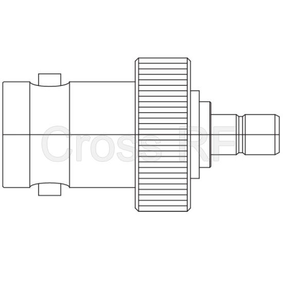 (image for) BNC Female to SMB Male Adapter