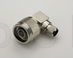 (image for) N Right Angle Male for RG214 Crimp